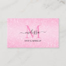 Search for sparkle business cards Blush pink