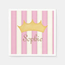 Search for crown napkins Pink