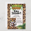 Search for leopard print baby shower invitations Safari