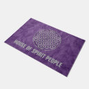 Search for sacred geometry doormats Fleur de vie