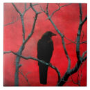 Search for red and black tiles Bird