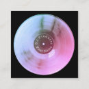 Search for vinyl record business cards Deejay