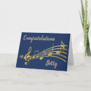 Search for music congratulations cards Blue