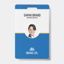 Search for work badges Blue