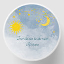 Search for over the moon favors Watercolor