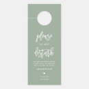 Search for wedding door hangers Mr and mrs