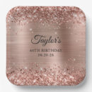 Search for rose gold paper plates Glam