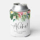 Search for tropical can coolers Watercolor