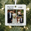 Search for text ornaments Married and merry