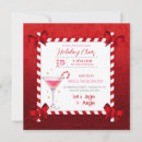Search for candy cane cocktail holiday invitations Martini