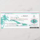 Search for caribbean wedding invitations Boarding pass