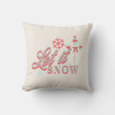 Search for let it snow pillows Snowman