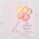 Search for watercolor birthday invitations Typography