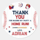 Search for baseball thank you stickers Little slugger