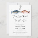 Search for two less fish invitations Modern