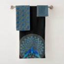 Search for blue and black bath towels Initial