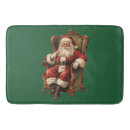 Search for christmas bath mats Santa claus