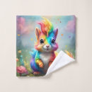 Search for colorful bath towels Unicorn