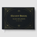 Search for art deco wedding guest books Vintage