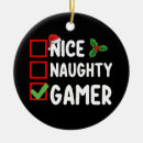 Search for gamer ornaments Xmas