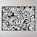 Search for black and white graffiti art Minimal