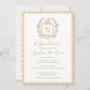 Search for monogram baby shower invitations preppy