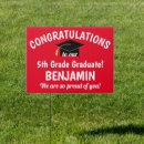 Search for funny graduation outdoor signs For kids
