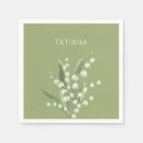 Search for lily of the valley napkins Flowers