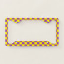 Search for purple license plate frames Abstract
