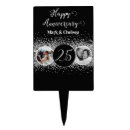 Search for 25th anniversary cake toppers Glitter