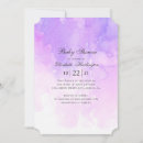 Search for violet baby shower invitations Trendy
