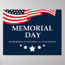 Search for memorial day posters Red