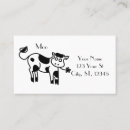 Search for moo business cards cattle