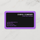 Search for black border business cards Minimal