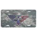 Search for bald eagle license plates Veteran