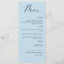 Search for blue menus Minimalist