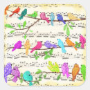 Search for melody stickers musical
