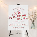 Search for 40th anniversary party decor 40 years together