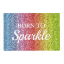 Search for sparkle placemats Rainbow