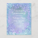 Search for snowflake quinceanera invitations Winter wonderland quinceanera
