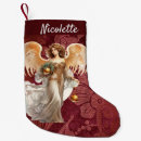 Search for angel christmas stockings Watercolor