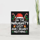 Search for naughty halloween cards Santa claus