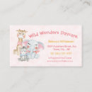 Search for daycare business cards Cute