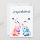 Search for elephant baby congratulations cards Twins