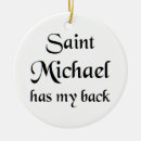 Search for st michael ornaments Catholic