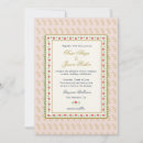 Search for pink border wedding invitations Boho