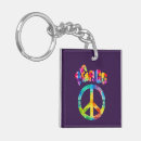 Search for peace sign keychains Groovy