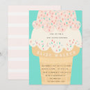 Search for ice cream baby shower invitations Modern