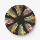 Search for trout paper plates Fishing