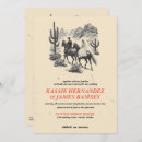 Search for horse wedding invitations Western